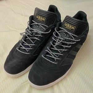Adidas Busenitz Signature Shoes. Blk/Blk/Gld. 11.5